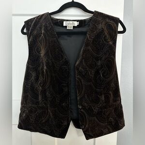 Vintage Velvet Vest